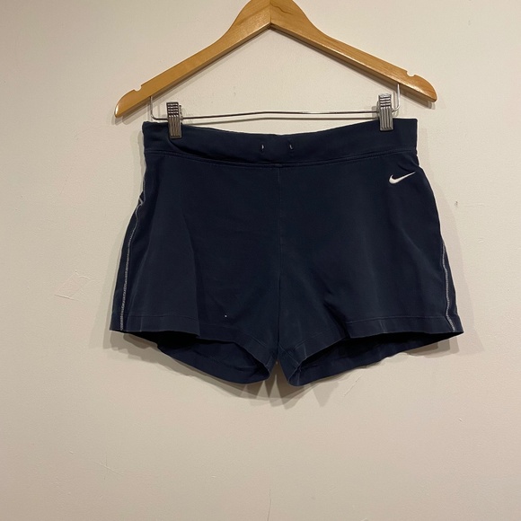 **$5 SALE** Nike Black Elastic Waist Running Shorts - Picture 1 of 3